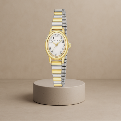 Stylish women's watch - Fashionable mini watch with stainless steel strap