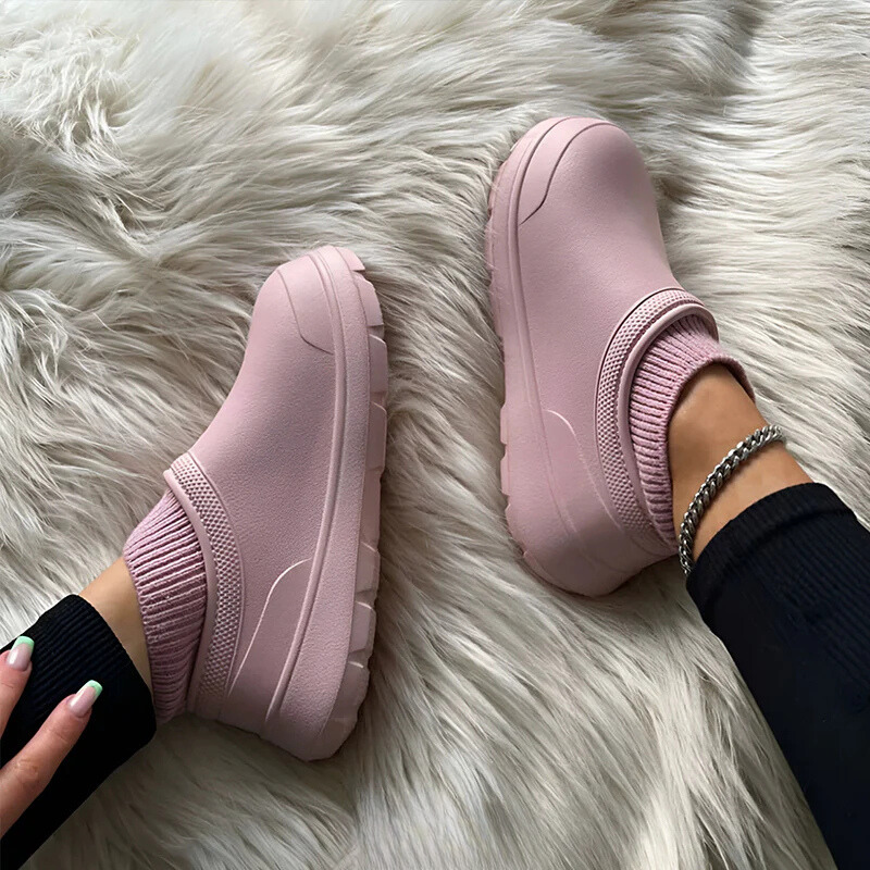 Zuecos cómodos para estar cómodo todo el día - Zapatos elegantes y versátiles