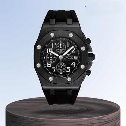 Andrei | Octagonal Bezel Chronograph Watch