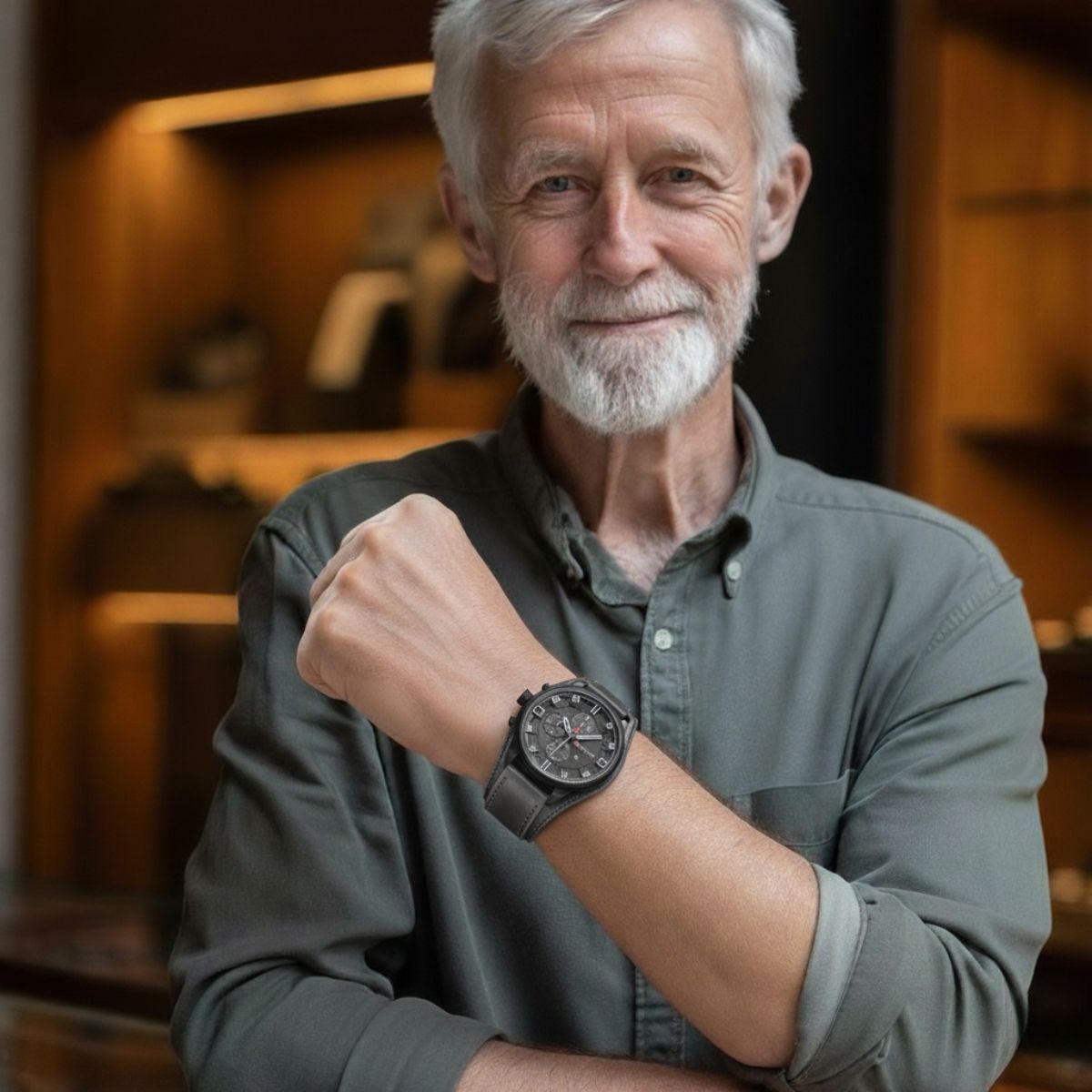 Alec | Luxury Navigator Watch | 48mm