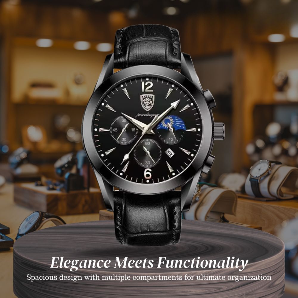 Jeffrey | Modern Quartz Timepiece | Men's Luxury Watch