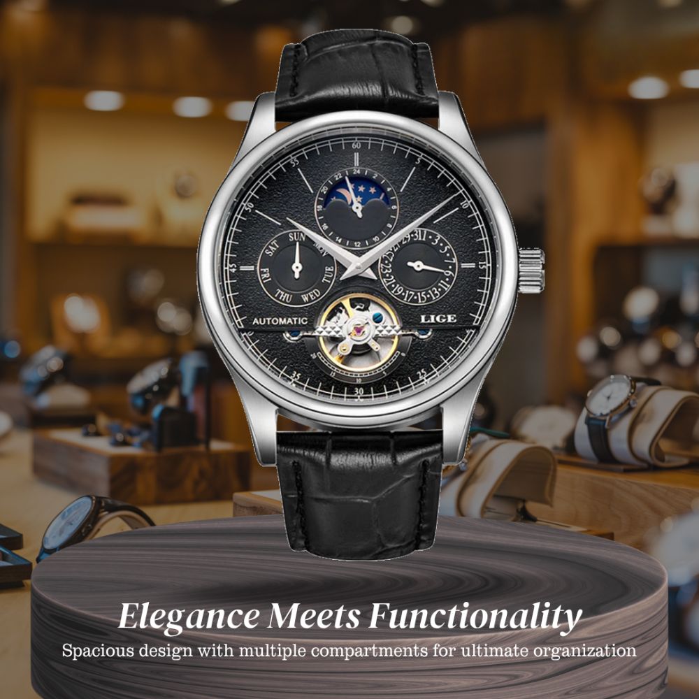 Samuel | Mechanical Watch with Calendar Display | 43mm