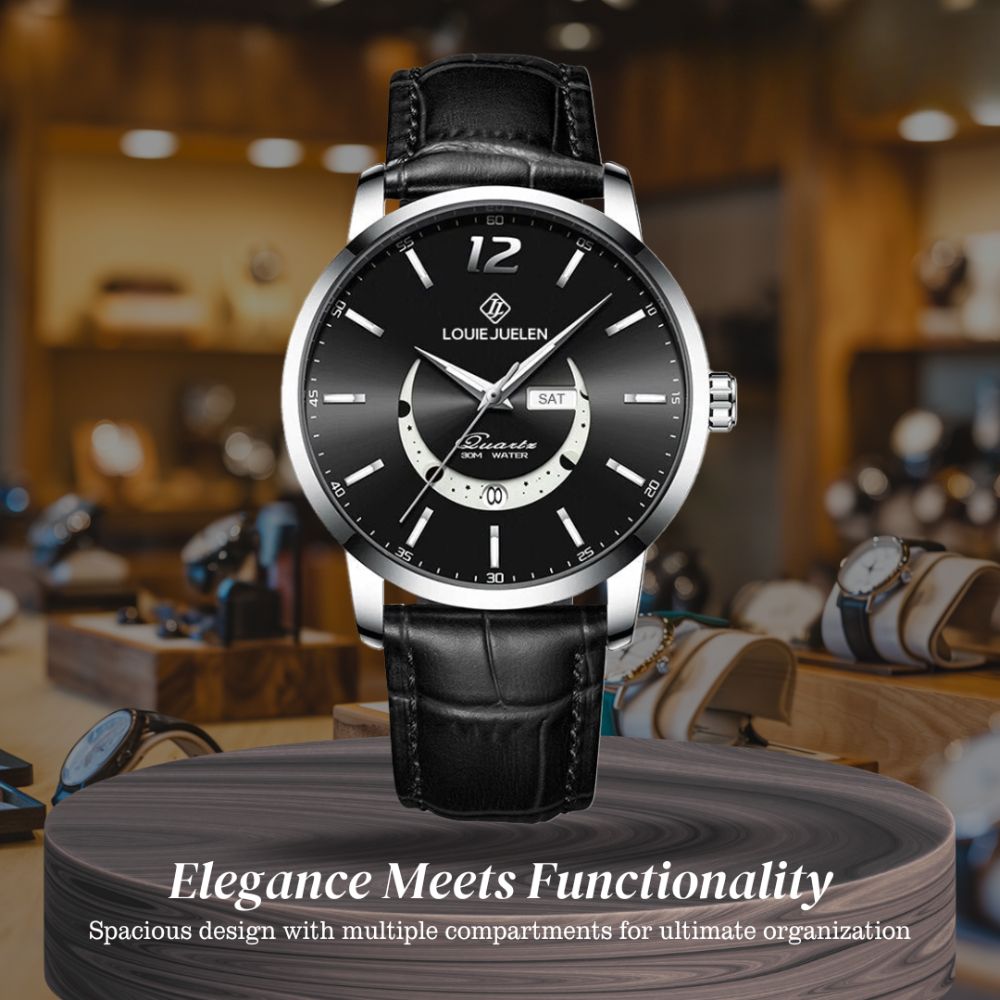 Sebastian | Classic Moon Phase Watch