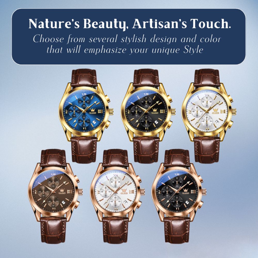 Dean | Radiant Quartz Chronograph Watch | 40mm