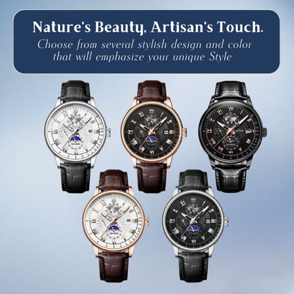 Julian | Global Voyager Moon Phase Watch