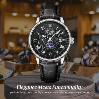 Julian | Global Voyager Moon Phase Watch