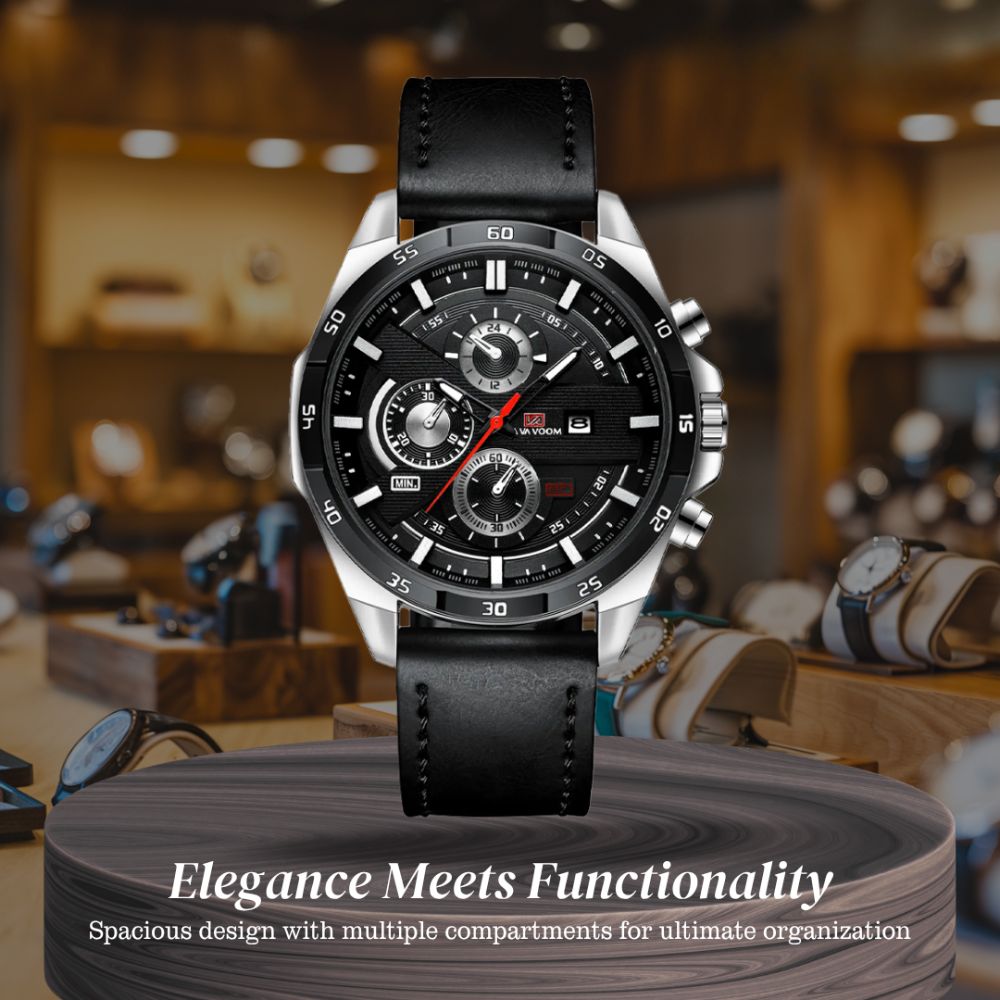 Gideon | Luxurious Men’s Chronograph Watch | 46mm