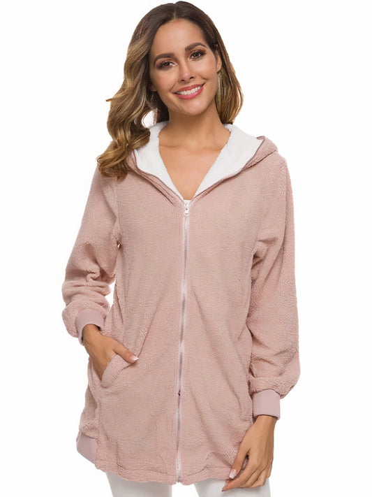 Abrigo de invierno con capucha para mujer - Wilda