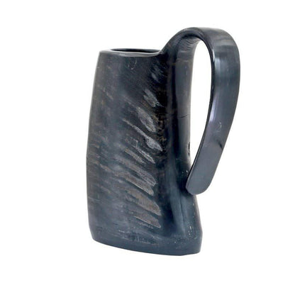 Black Buffalo Drinking Horn Mug