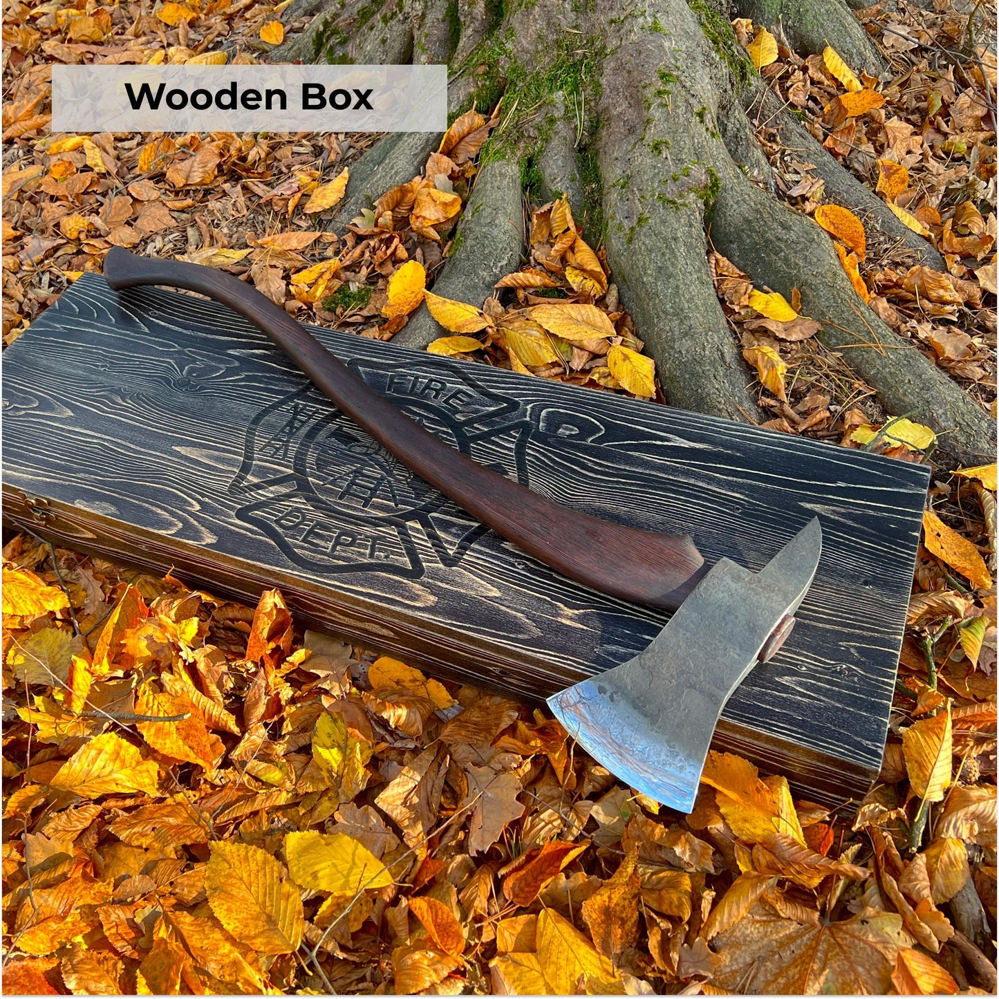 Handforged Large Modern Axe 'Fireman'