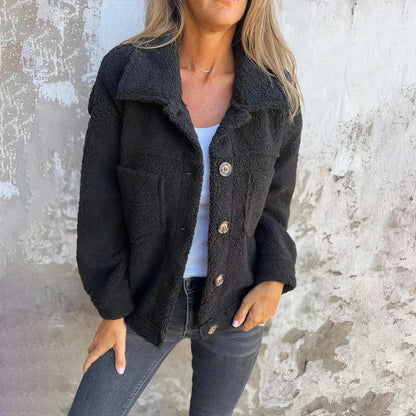 Abrigo de invierno de lana para mujer - Heidrun