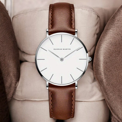 LeatherGleam - Women's Watch