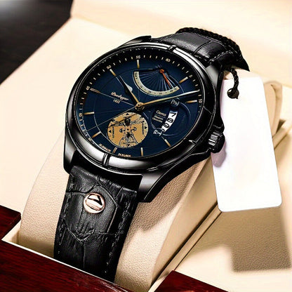 Nova | Luxury Men's Watch With Leather Strap