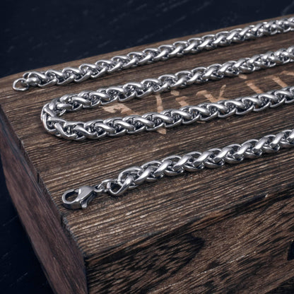 Fashion Chain Necklace - Stainless Steel