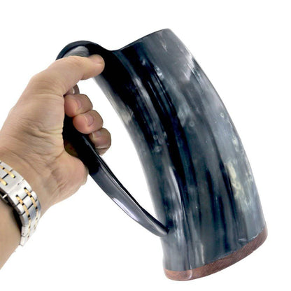 Feast King Large Drinking Horn Tankard