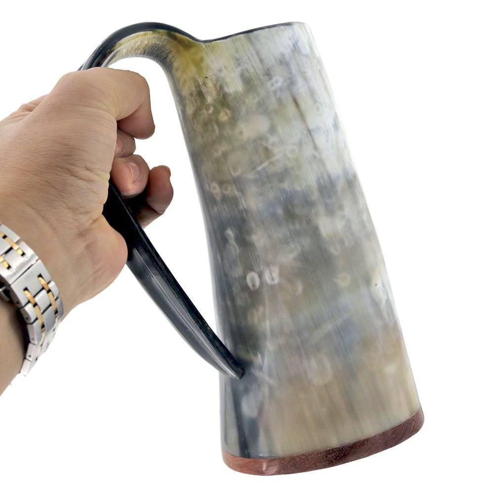Feast King Large Drinking Horn Tankard