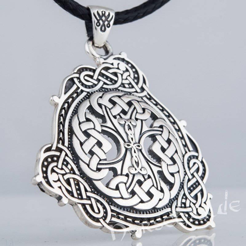 Handcrafted Celtic Yggdrasil Pendant - Sterling Silver
