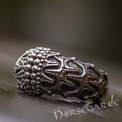 Handcrafted Draupnir Legend Ring - Sterling Silver