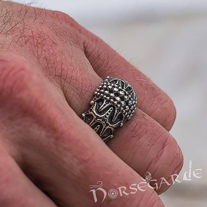 Handcrafted Draupnir Legend Ring - Sterling Silver