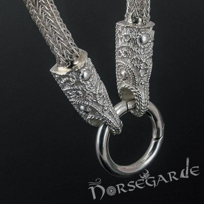 Handcrafted Heavy Weave Chain - Sterling Silver