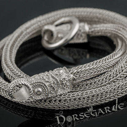 Handcrafted Heavy Weave Chain - Sterling Silver