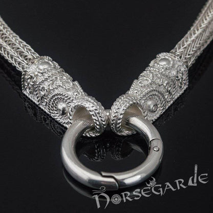 Handcrafted Heavy Weave Chain - Sterling Silver