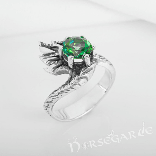 Handcrafted Nature's Treasure Ring - Sterling Silver