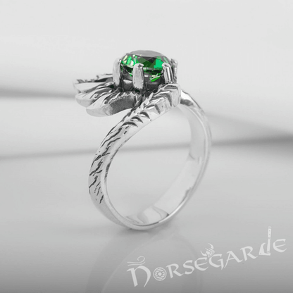 Handcrafted Nature's Treasure Ring - Sterling Silver