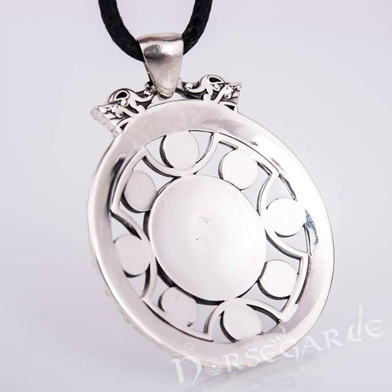 Handcrafted Rune Yggdrasil Amulet - Sterling Silver