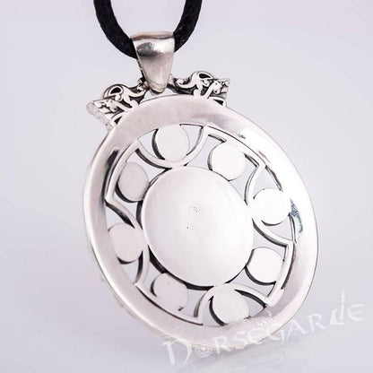 Handcrafted Rune Yggdrasil Amulet - Sterling Silver