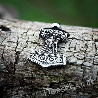 Handcrafted Scania Island Mjölnir Replica - Sterling Silver