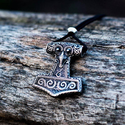 Handcrafted Scania Island Mjölnir Replica - Sterling Silver
