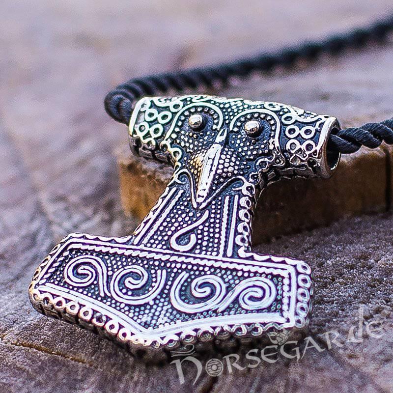 Handcrafted Scania Island Mjölnir Replica - Sterling Silver