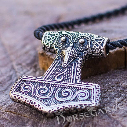 Handcrafted Scania Island Mjölnir Replica - Sterling Silver