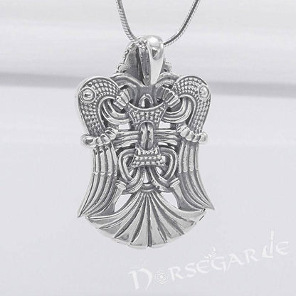 Handcrafted Shapeshifter Loki Amulet - Sterling Silver