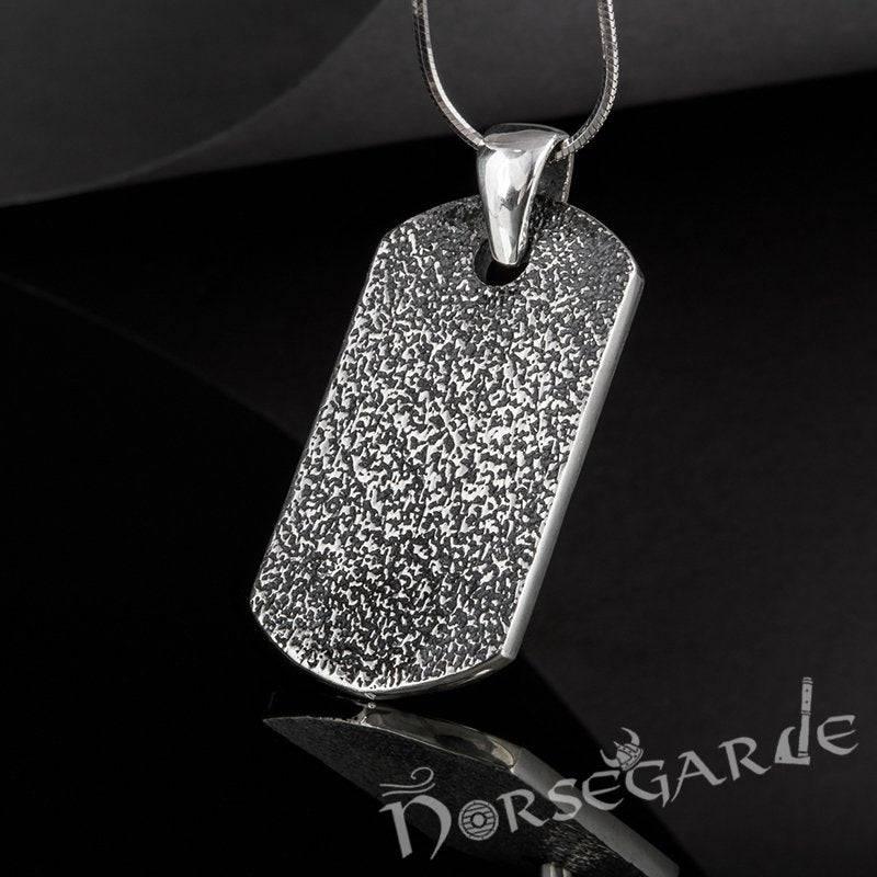 Handcrafted Urnes Ornament Pendant - Sterling Silver