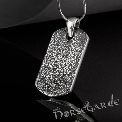 Handcrafted Urnes Ornament Pendant - Sterling Silver