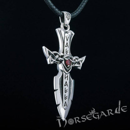 Handcrafted Valhalla Dagger Pendant - Sterling Silver