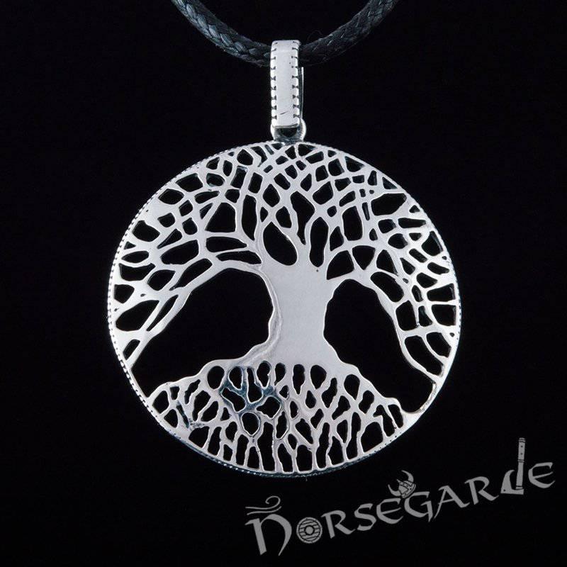 Handcrafted Yggdrasil Light Pendant - Sterling Silver