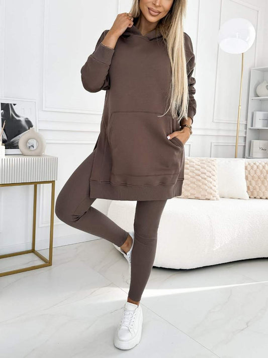 Conjunto de mujer - Casual - Corte holgado con bolsillos - Ideal para la comodidad diaria