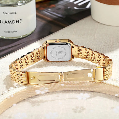 Luxury square watch for women