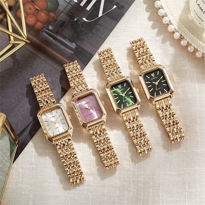Luxury square watch for women