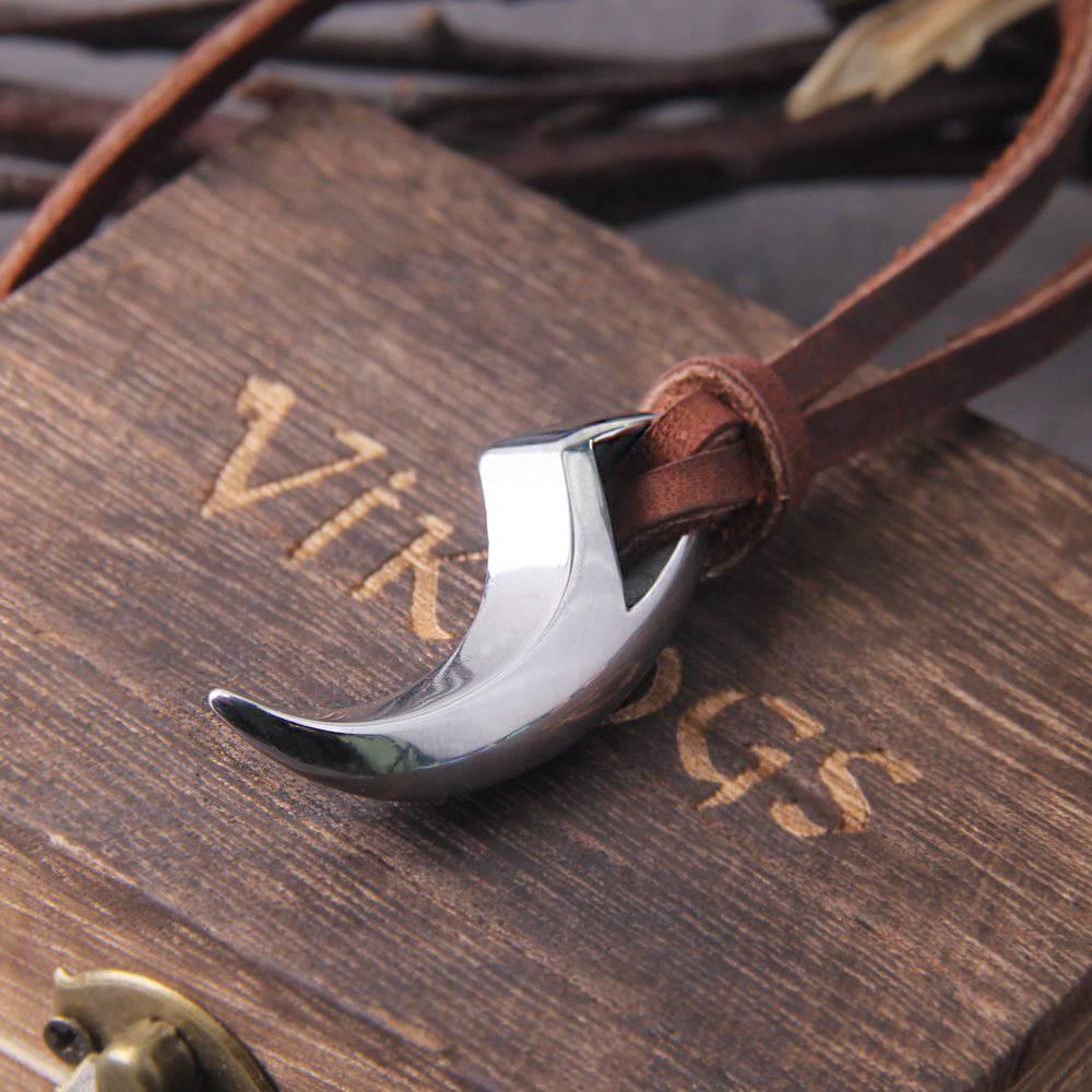 Metal Wolf Fang - Stainless Steel