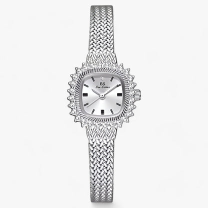 Glamorous gold diamond watch