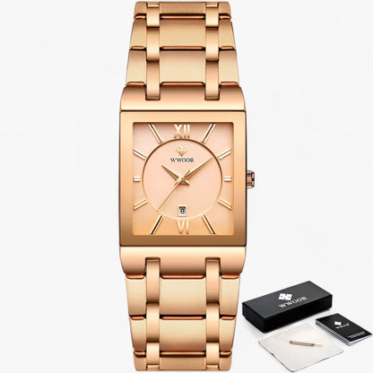Elance | Gold women's quartz watch