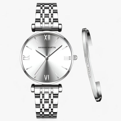 Elegantly designed stainless steel women's watch