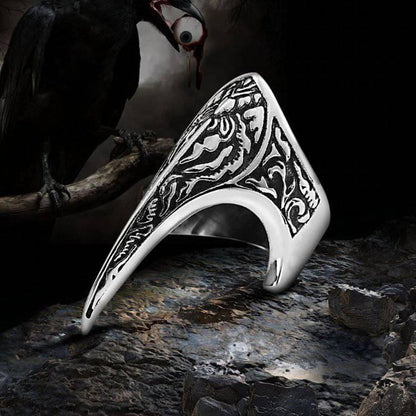 Raven Beak Ring - Stainless Steel