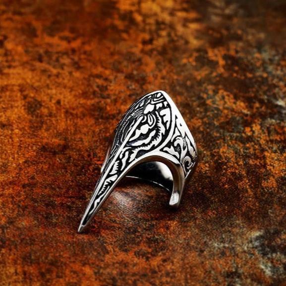 Raven Beak Ring - Stainless Steel