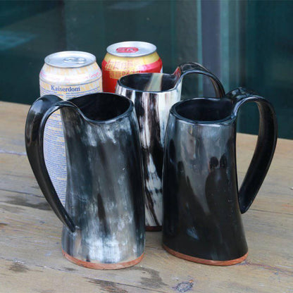 Redwood Base Drinking Horn Mug