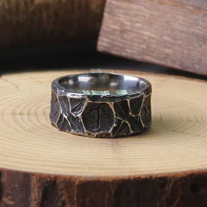 Runic Blacksmith Ring - Stainless Steel